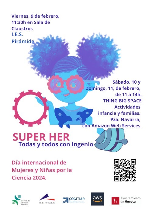 Huesca se suma al Día Mundial de las Mujeres y las Niñas en la ciencia Huesca se suma al Día Mundial de las Mujeres y las Niñas en la ciencia