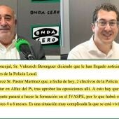 El PSOE de Polop exige una rectificación del alcalde, José Luis Susmozas, por las declaraciones realizadas sobre los efectivos de la Policía local y la labor fiscalizadora de la oposición. 