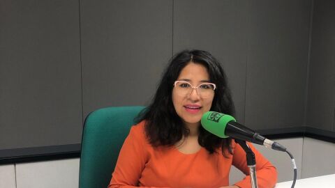 La misionera Jaquelin D&aacute;valos en M&aacute;s de Uno Vila-real. 