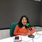 La misionera Jaquelin Dávalos en Más de Uno Vila-real. La misionera Jaquelin Dávalos en Más de Uno Vila-real.