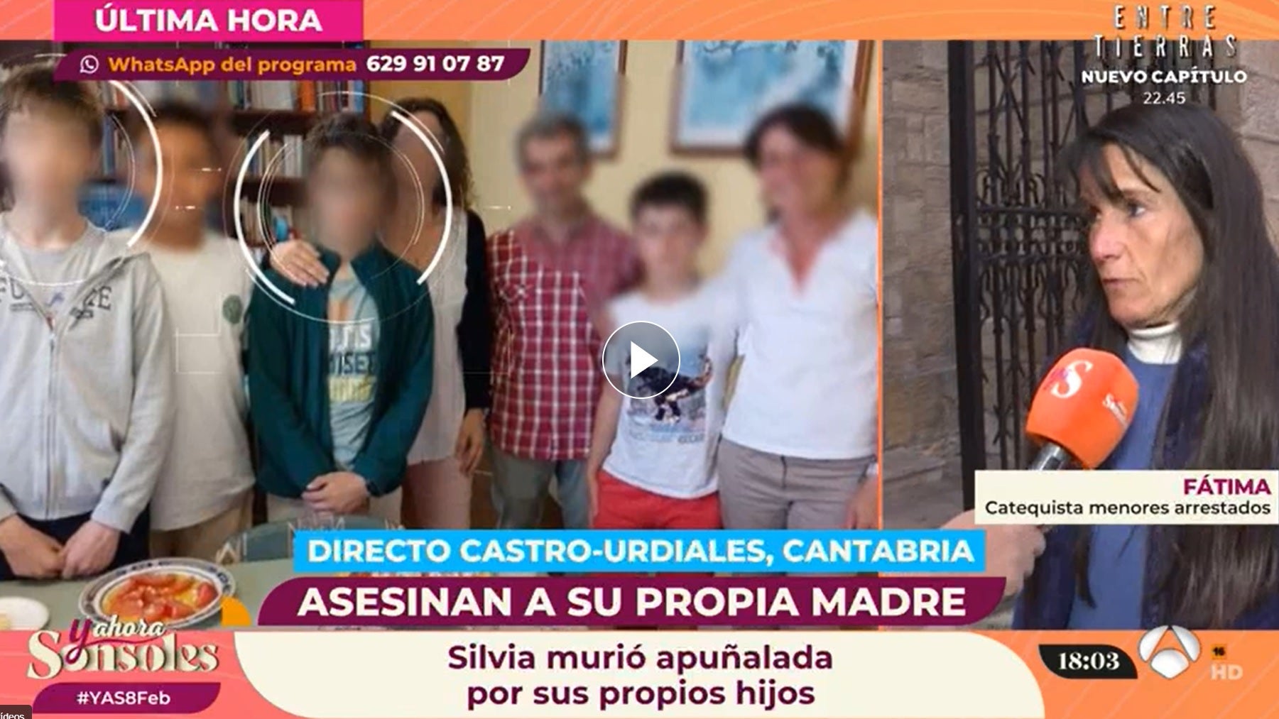 El testimonio de la catequista compañera de la madre asesinada en Castro Urdiales: "Se les veía súper bien. Es inexplicable" El testimonio de la catequista compañera de la madre asesinada en Castro Urdiales: "Se les veía súper bien. Es inexplicable"