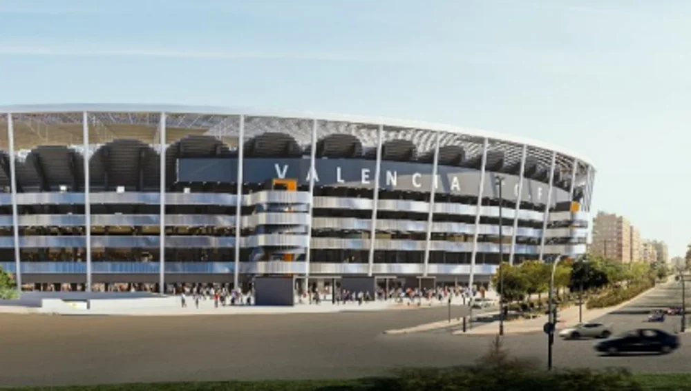 Así es al detalle el proyecto de nuevo Mestalla presentado por el Valencia este mes de enero Así es al detalle el proyecto de nuevo Mestalla presentado por el Valencia este mes de enero