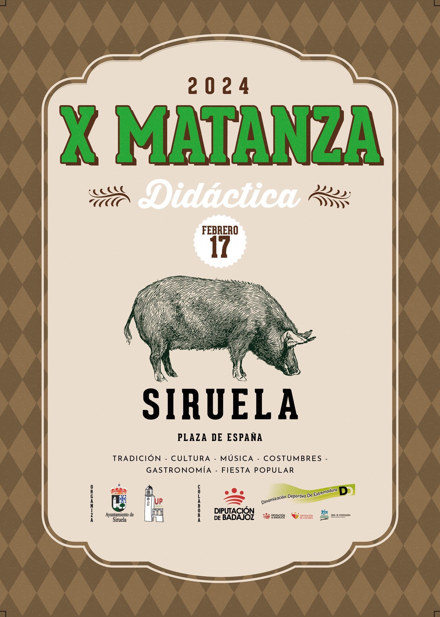La Décima Matanza Didáctica de Siruela espera congregar a unas 600 personas el 17 de febrero La Décima Matanza Didáctica de Siruela espera congregar a unas 600 personas el 17 de febrero