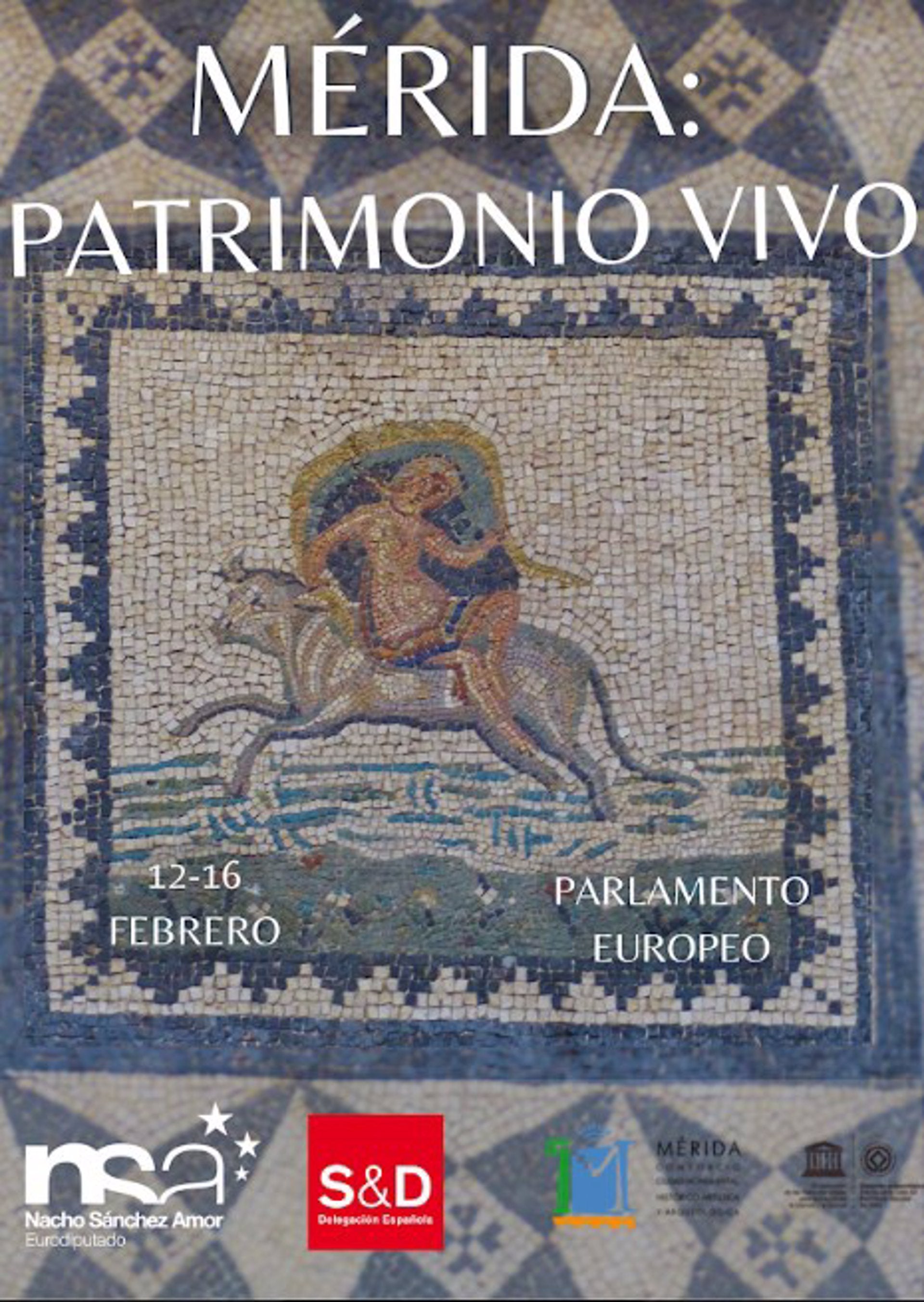 El patrimonio arqueológico de Mérida se mostrará en el Parlamento Europeo del 12 al 16 de febrero El patrimonio arqueológico de Mérida se mostrará en el Parlamento Europeo del 12 al 16 de febrero