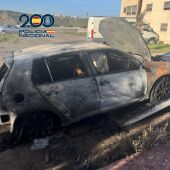Una de las amenazas del detenido en Telde, Gran Canaria, consistía en quemar el coche de su exjefa, amenaza que finalmente cumplió 