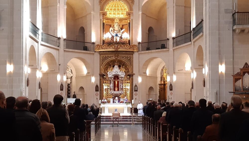 Funeral de Miguel Valor en la concatedral 