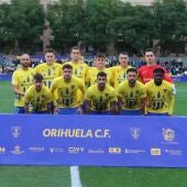 El Orihuela CF empató en Los Arcos al Marbella (1-1) y confirma su escalada 