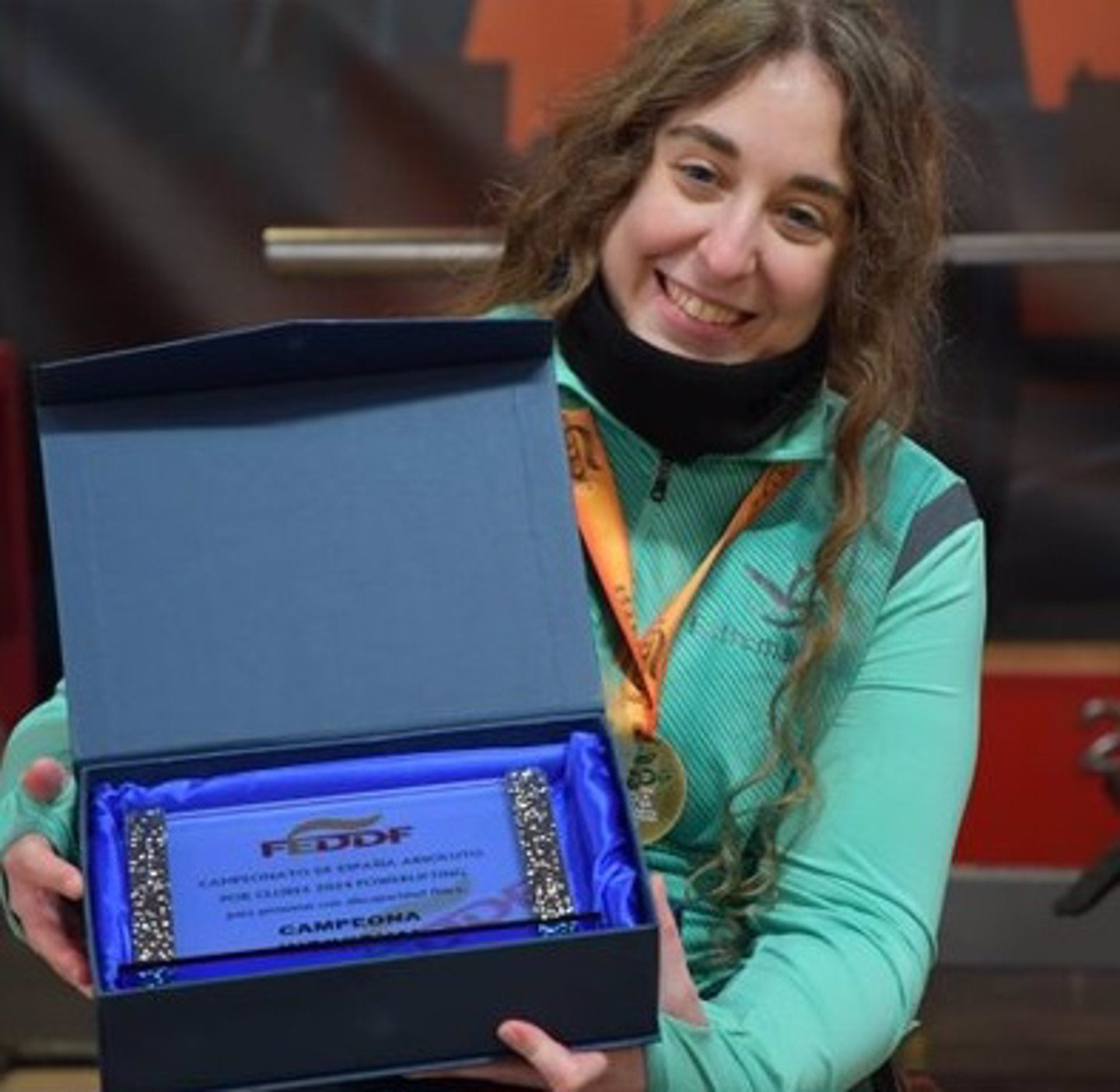 La halterófila extremeña Loida Zabala gana su 19º Campeonato de España en pleno tratamiento contra un cáncer La halterófila extremeña Loida Zabala gana su 19º Campeonato de España en pleno tratamiento contra un cáncer