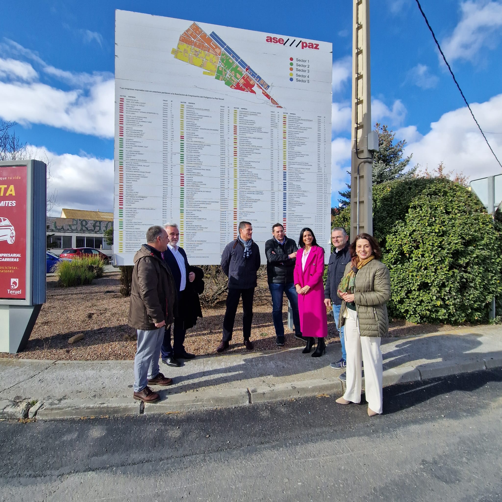 El polígono La Paz de Teruel tendrá servicio de limpieza El polígono La Paz de Teruel tendrá servicio de limpieza