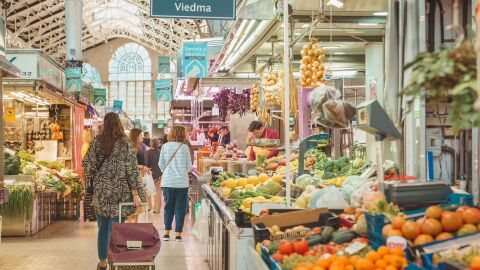 Paradas del Mercado Central