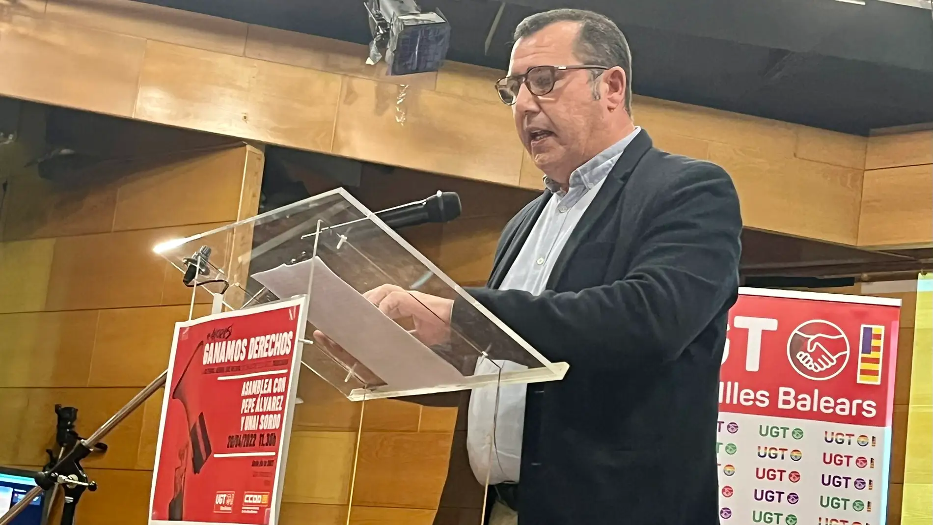 Lorenzo Navarro, exsecretario general de UGT en Baleares