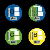 Correos distribuye cerca de 14.300 distintivos ambientales de la DGT en la provincia de Badajoz en 2023, un 100,7% más