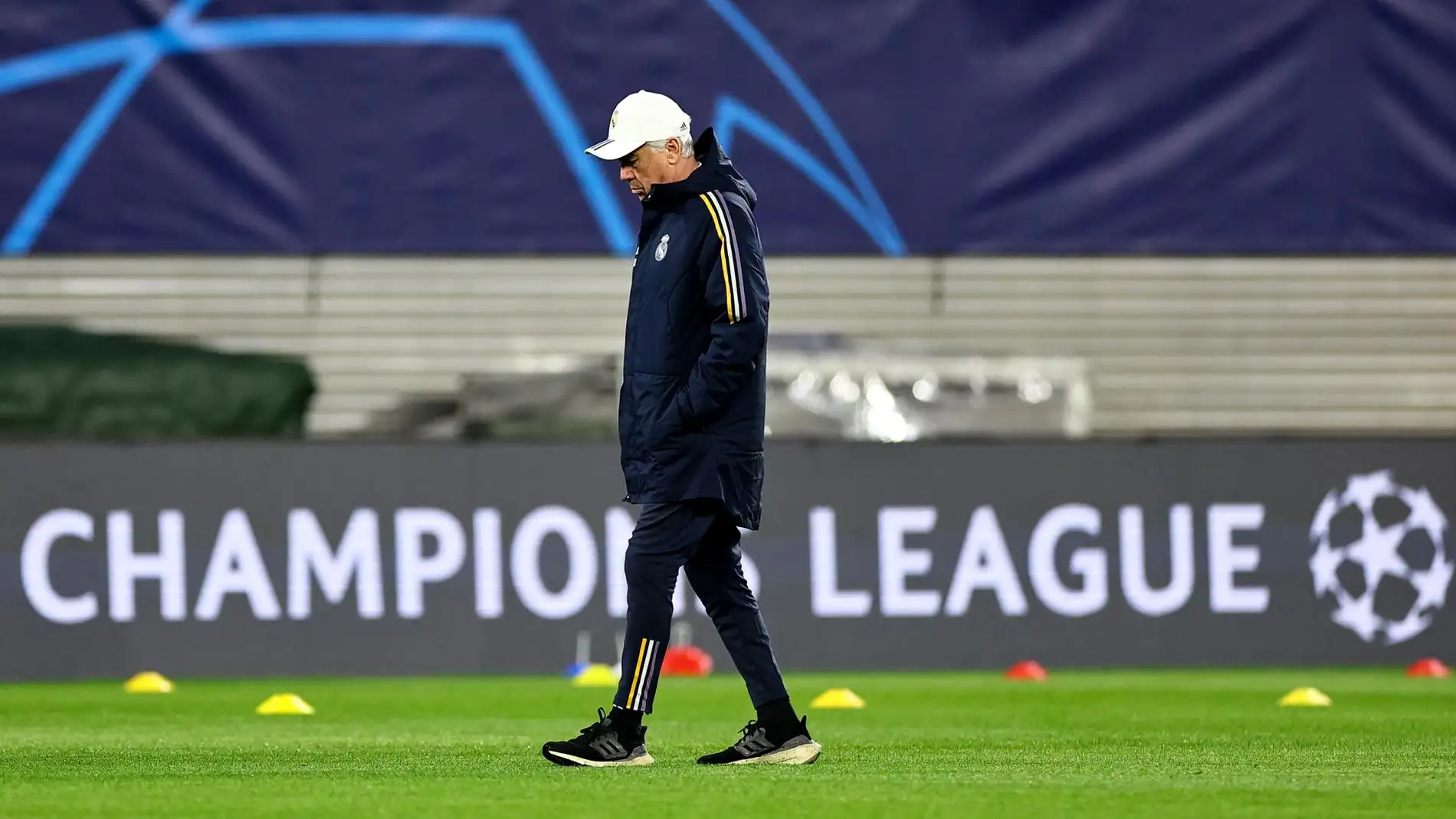 El entrador del Real Madrid, Carlo Ancelotti