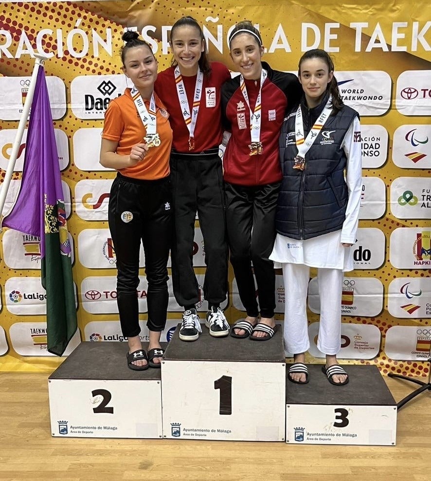 Paula Morán, bronce en el campeonato de España absoluto de taekwondo celebrado en Málaga Paula Morán, bronce en el campeonato de España absoluto de taekwondo celebrado en Málaga
