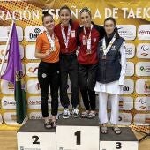 Paula Morán, bronce en el campeonato de España absoluto de taekwondo celebrado en Málaga