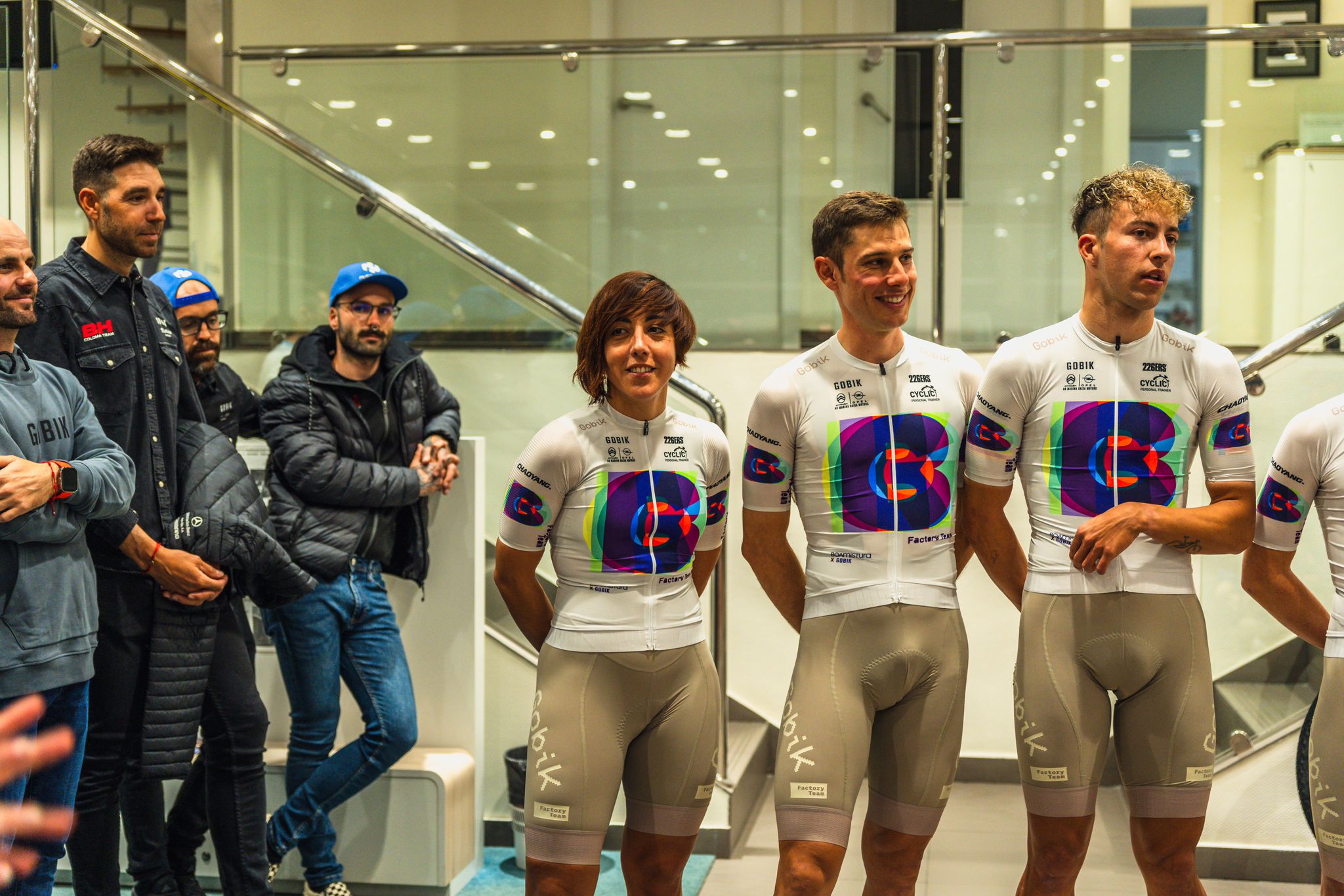 Presentan el equipo del Gobik Factory Team en la Vila Presentan el equipo del Gobik Factory Team en la Vila