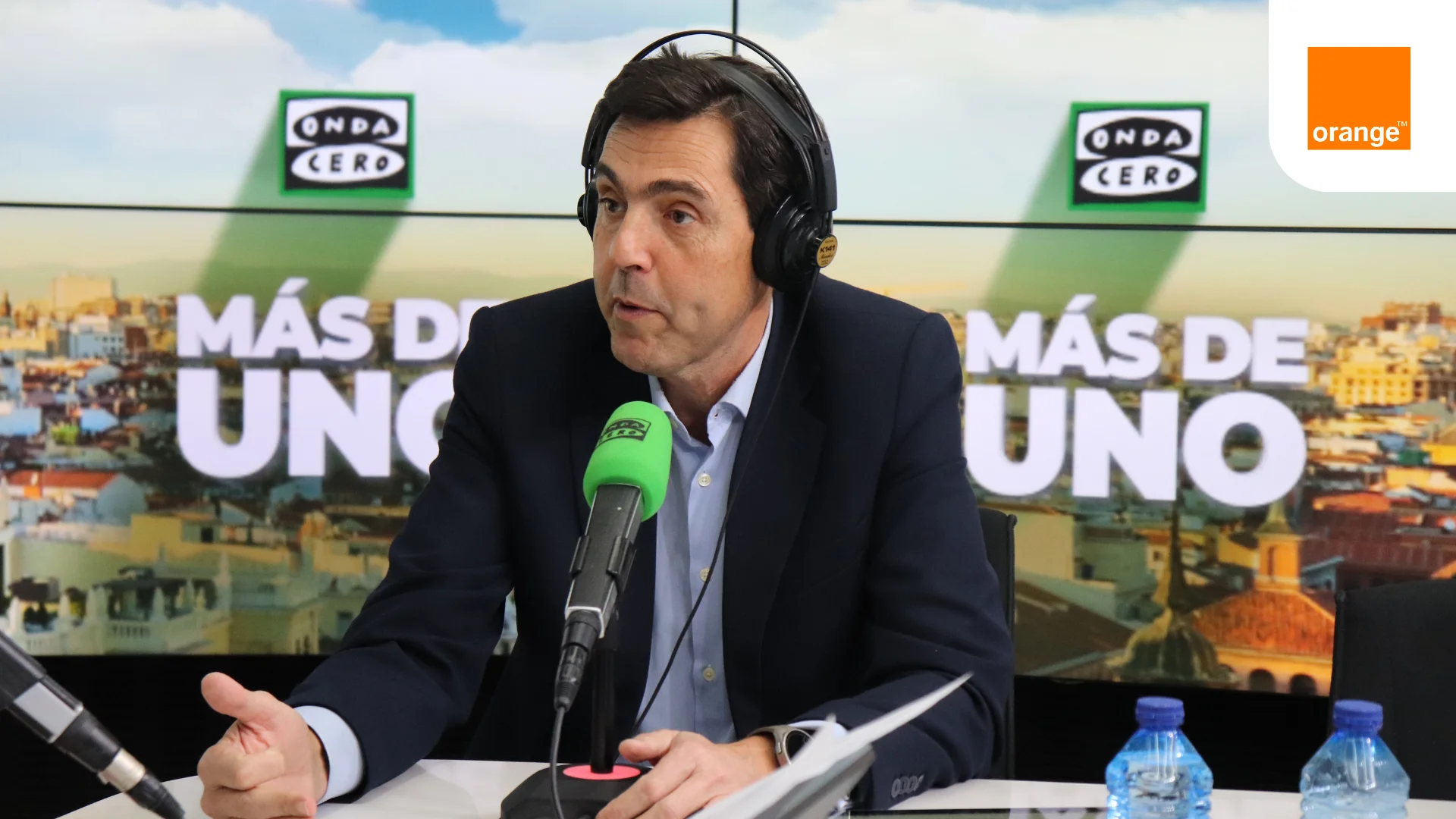 El director general de negocio empresas de Orange, Joaquín Colino, en 'Más de uno' El director general de negocio empresas de Orange, Joaquín Colino, en 'Más de uno'