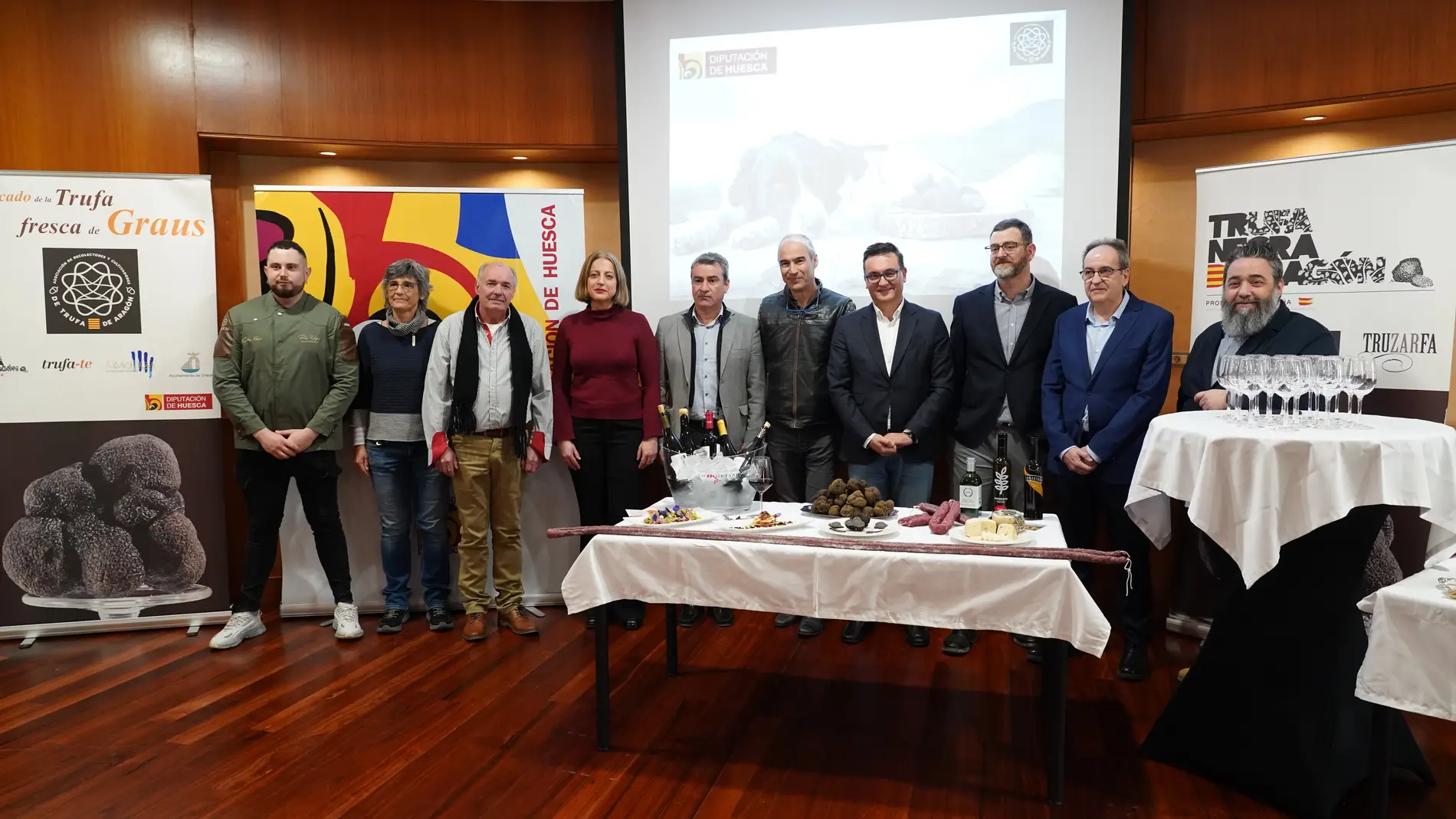 La DPH trae a Huesca el Mercado de la Trufa de Graus
