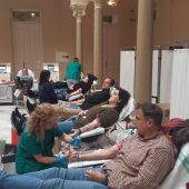 Maratón de donación de sangre en el Palacio Provincial