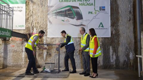 Metro de M&aacute;laga ampliaci&oacute;n de la L&iacute;nea 2