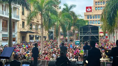 Concierto en el carnaval de Santa Cruz de Tenerife Concierto en el carnaval de Santa Cruz de Tenerife