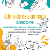 Cartel del proceso de admisión de alumnos Cartel del proceso de admisión de alumnos