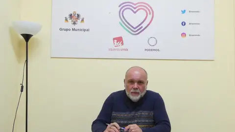 Txema Fernández, concejal de IU-Unidas Podemos de Toledo Txema Fernández, concejal de IU-Unidas Podemos de Toledo