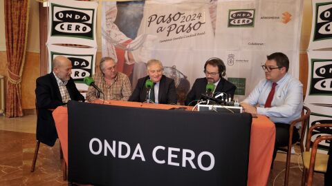 Francisco Cañizares ha inaugurado la emisión del programa &quot;Paso a Paso&quot; de Onda Cero Ciudad Real