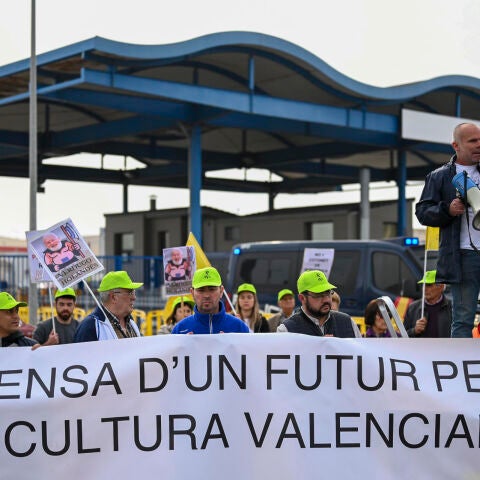 El secretario general de la Unió Llauradora i Ramadera, Carles Peris