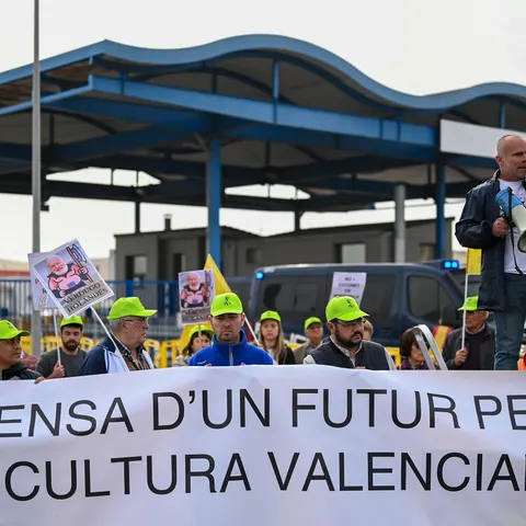 El secretario general de la Unió Llauradora i Ramadera, Carles Peris