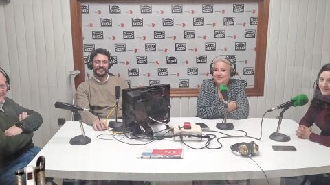 De izquierda a derecha Isidro Cidfuentes, Federico Lucendo, Raquel Cruz y M&ordf; &Aacute;ngeles Ruiz