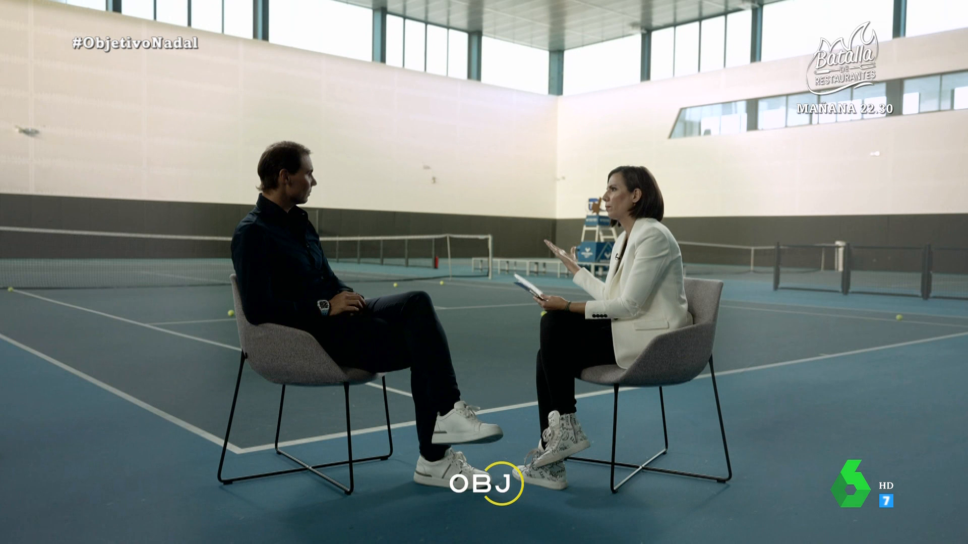 Así fue la polémica entrevista de Rafa Nadal con Ana Pastor Así fue la polémica entrevista de Rafa Nadal con Ana Pastor