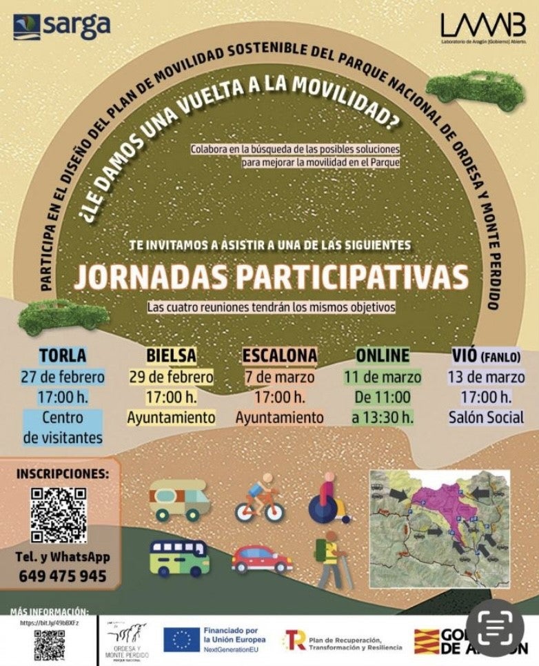 Ordesa mejorará su movilidad a través de un proceso participativo Ordesa mejorará su movilidad a través de un proceso participativo