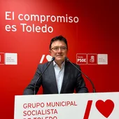 Teo García, concejal del Grupo Municipal socialista del Ayuntamiento de Toledo Teo García, concejal del Grupo Municipal socialista del Ayuntamiento de Toledo