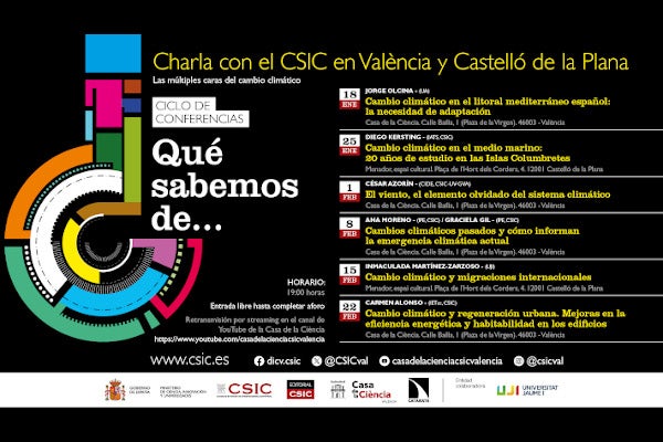 Conferència d'Inmaculada Martínez-Zarzoso, «Canvi climàtic i migracions internacionals», a Menador, Espai Cultural, 15 de febrer, 19 h Conferència d'Inmaculada Martínez-Zarzoso, «Canvi climàtic i migracions internacionals», a Menador, Espai Cultural, 15 de febrer, 19 h