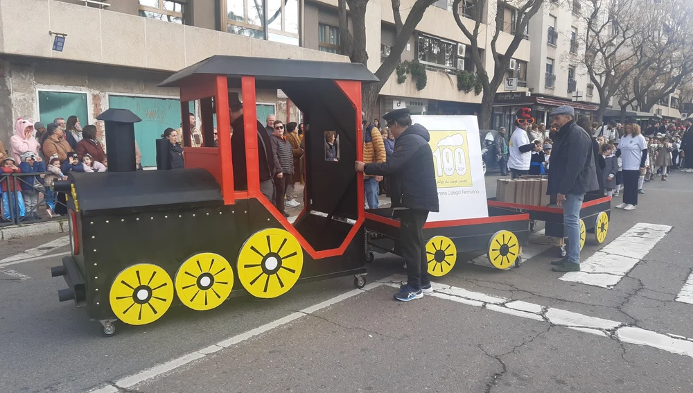 Desfile infantil de carnaval