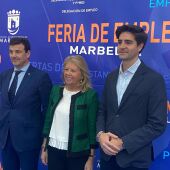 Cristóbal Garre, Ángeles Muñoz y Alejandro Freijo