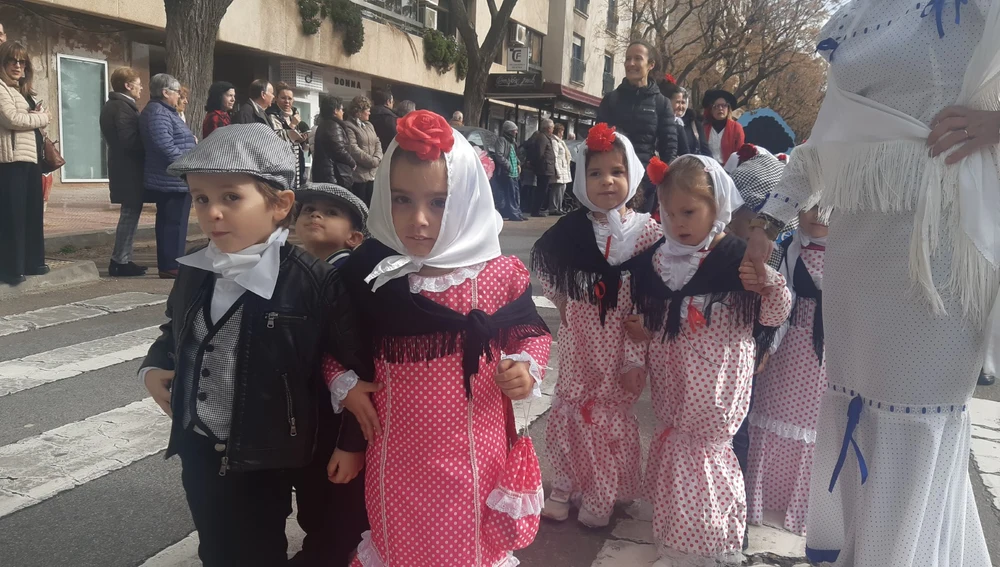 Desfile infantil de carnaval