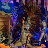 Drag Elektra (Iván Sánchez Pérez), con el espectáculo "Tiene narices la cosa", gana el concurso Drag Queen del Carnaval de Las Palmas de Gran Canaria 2024, este viernes en la capital grancanaria