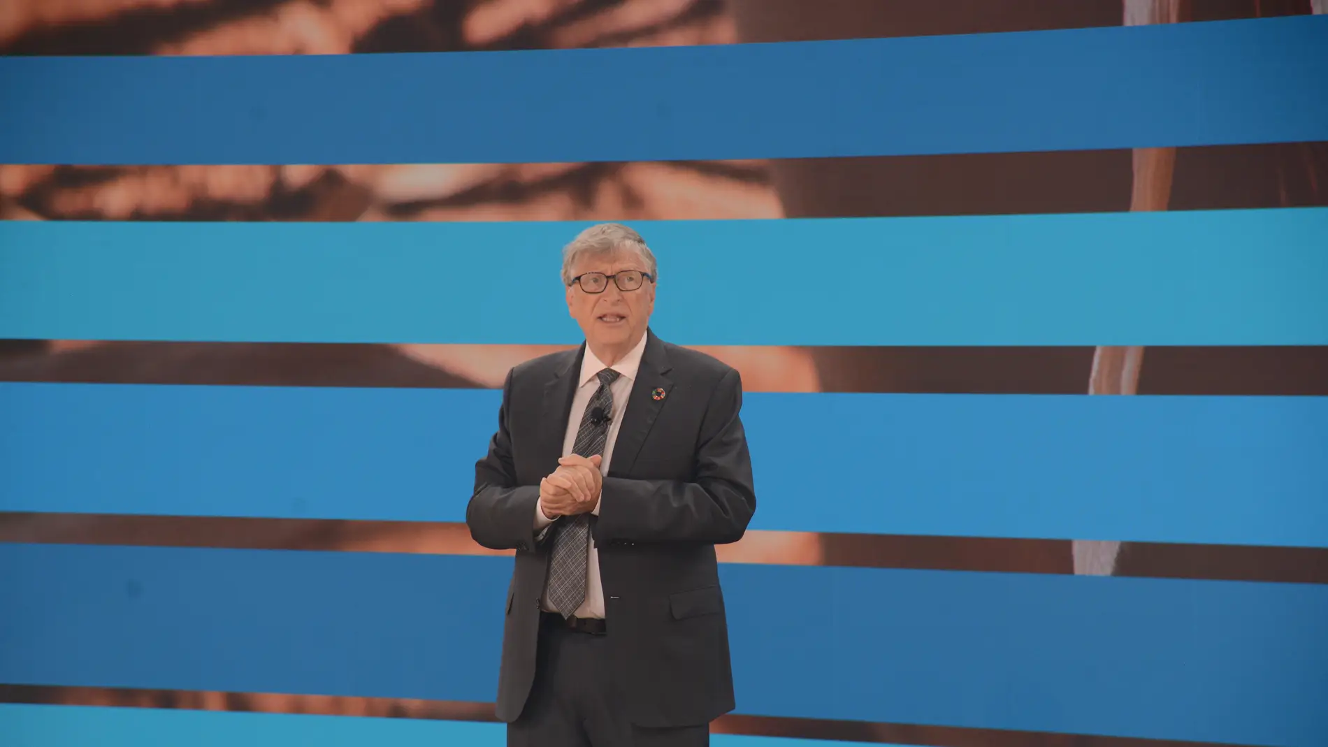 Bill Gates, cofundador de Microsoft, en un acto en Nueva York