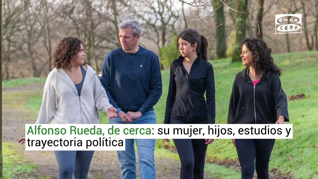 Alfonso Rueda, de cerca: su mujer, hijos, estudios y trayectoria política Alfonso Rueda, de cerca: su mujer, hijos, estudios y trayectoria política