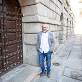 Txema Fernández, portavoz de la coalición de izquierdas Txema Fernández, portavoz de la coalición de izquierdas