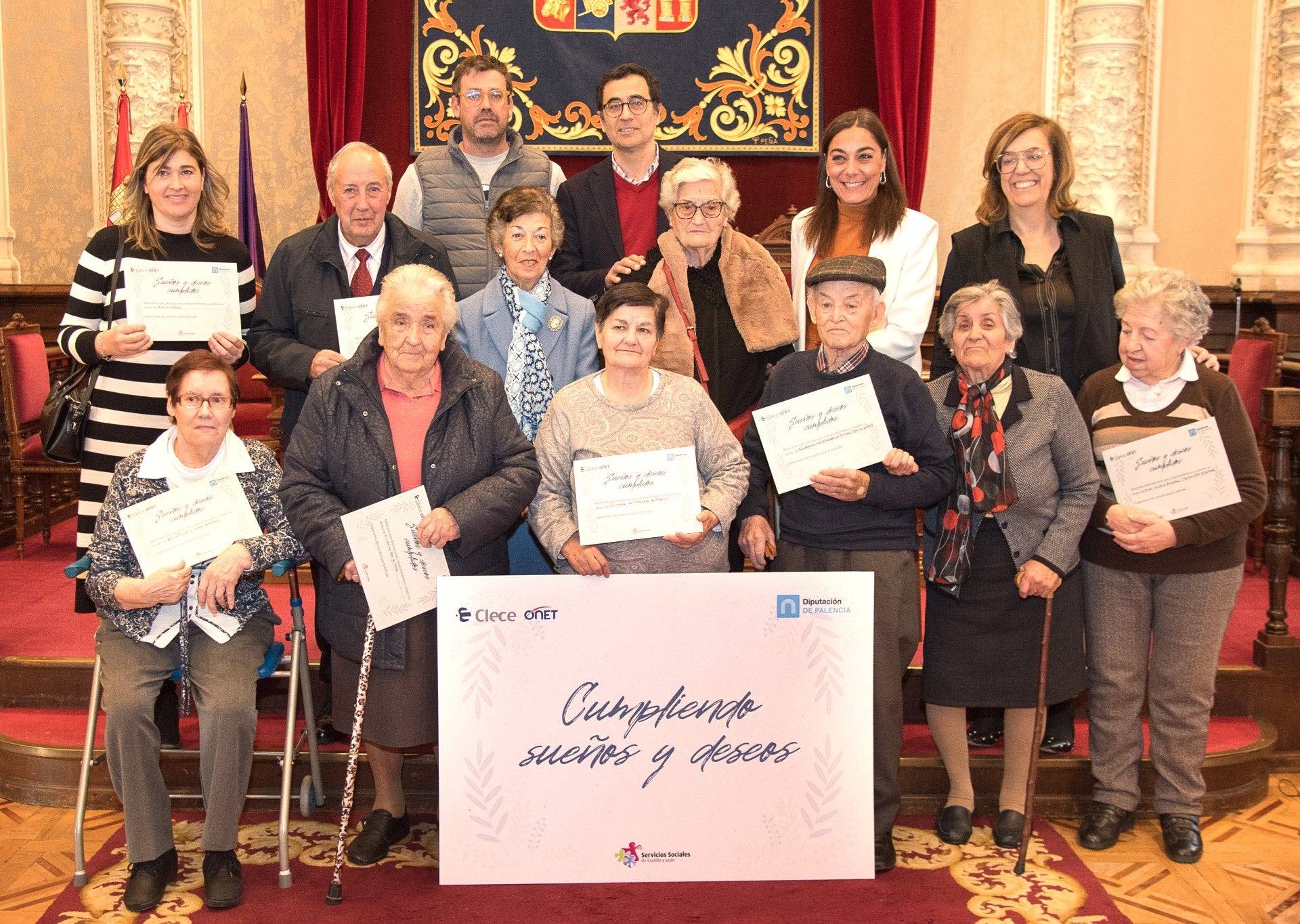 El Servicio de Ayuda a Domicilio de la Diputación de Palencia cumple los “Sueños y deseos” de sus usuarios El Servicio de Ayuda a Domicilio de la Diputación de Palencia cumple los “Sueños y deseos” de sus usuarios