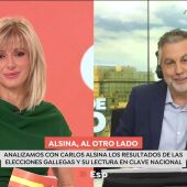 Alsina, sobre el resultado del PSOE en Galicia: "Debería pensar qué lleva a un votante tradicional a entregar su voto al BNG"