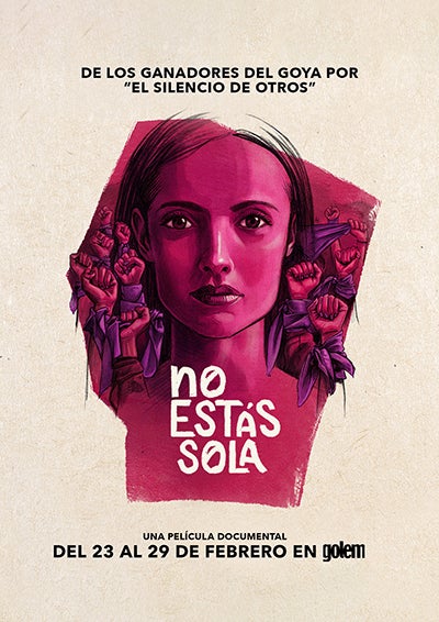 El documental "No estás sola: La lucha contra La Manada" se estrena este viernes en Golem Baiona El documental "No estás sola: La lucha contra La Manada" se estrena este viernes en Golem Baiona