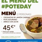 El viernes 23 de febrero se celebra la segunda edición POTEDAY, el día mundial del pote asturiano