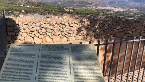 Aljibe de la antigua fortaleza de Polop de La Marina