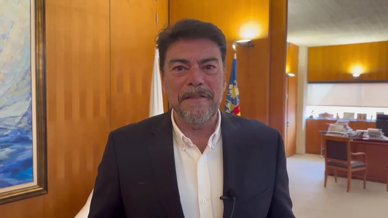  El alcalde de Alicante, Luis Barcala