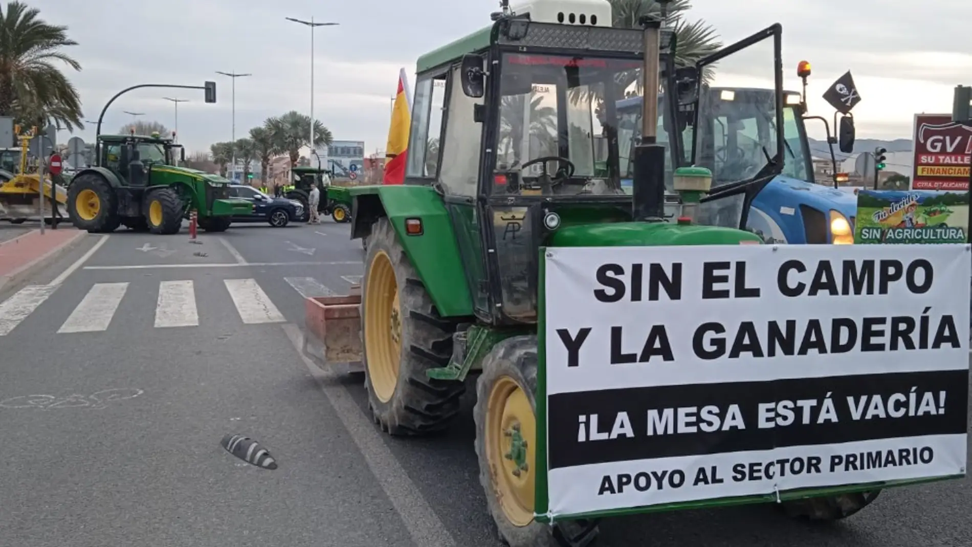 Mobilizacións agrarias conxuntas en 8 vilas e cidades galegas