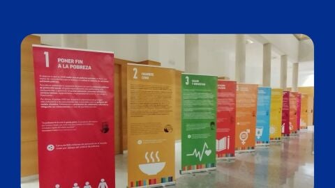 Exposici&oacute;n 'Objetivos de Desarrollo Sostenible' de Manos Unidas en Valdepe&ntilde;as